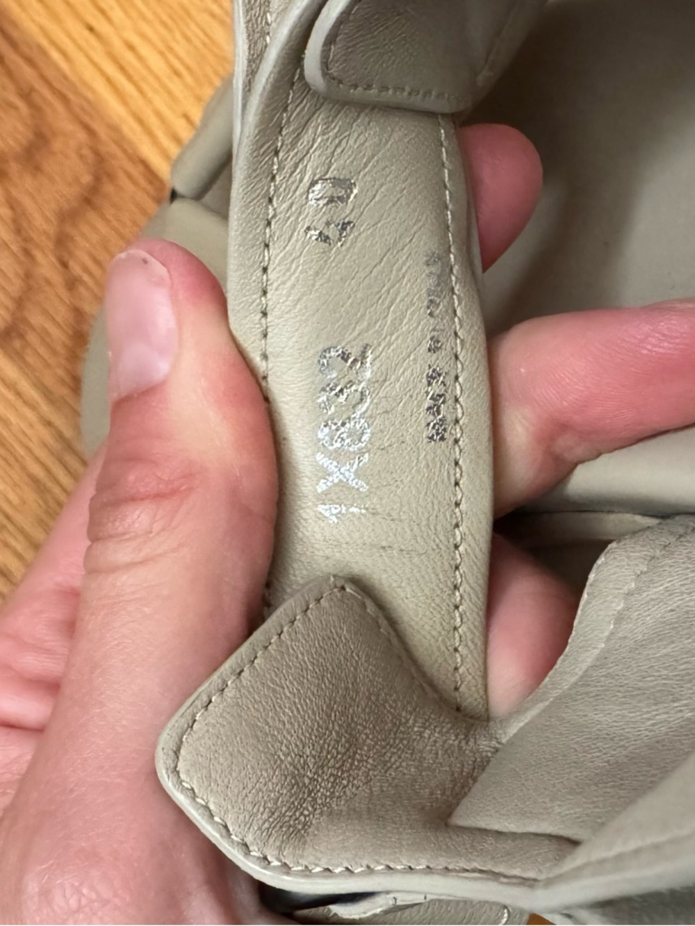 Prada Chunky Platform Sandals in Light Gray - Picture 2 of 4